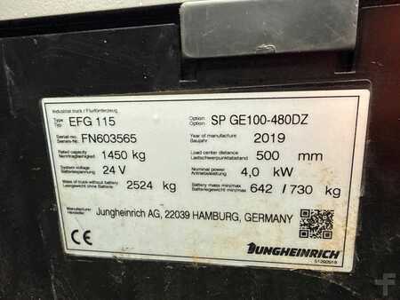 El Truck - 3-hjul 2019  Jungheinrich EFG 115 SP GE 100-480 DZ (3)