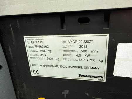 El Truck - 3-hjul 2018  Jungheinrich EFG 115 SP GE 120-330 ZT (3)