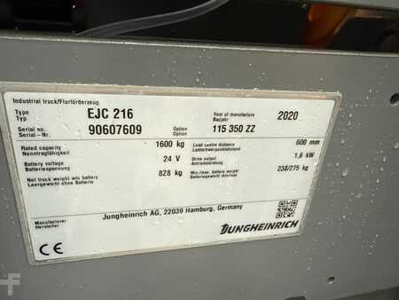 Stapelaars met staplatform 2020  Jungheinrich EJC 216 115-57 350 ZZ (3)