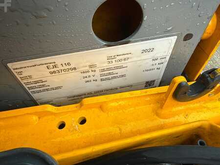 Elektrische palletwagens 2022  Jungheinrich EJE 116 100 67 (7)