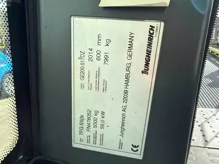 Carretilla elevadora GLP 2014  Jungheinrich TFG 550s 200-517 DZ (3)