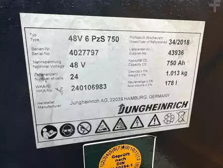 Elektro tříkolové VZV 2013  Jungheinrich EFG 216 SP G 115-310 ZZ (4)