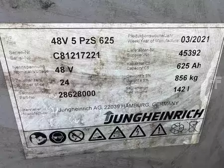 Eléctrico - 4 rodas 2021  Jungheinrich EFG 316k SP GE 110-550DZ (5)