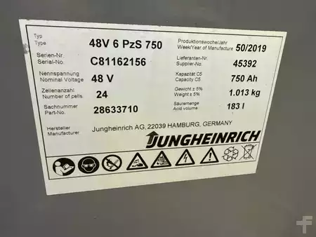 Elektromos 3 kerekű 2019  Jungheinrich EFG 220 SP GE 100-440 DZ (4)