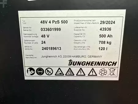 Elektro tříkolové VZV 2019  Jungheinrich EFG 213 SP GE 115-464 DZ (7)