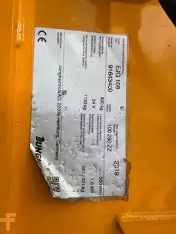 Stapelaars met staplatform 2019  Jungheinrich EJG 108 G 100-250 ZZ (3)