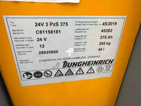 Stapelaars met staplatform 2019  Jungheinrich EJG 108 G 100-250 ZZ (5)