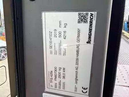 Gas truck 2019  Jungheinrich TFG 425s SP GE 100-470DZ (3)