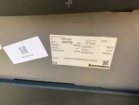Préparateurs de commande horizontaux 2021  Jungheinrich ECE 220 100-66 (6)