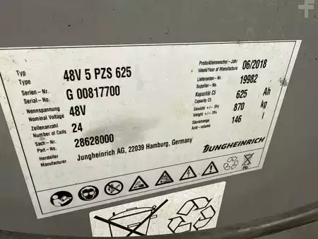 Eléctrica de 3 ruedas 2018  Jungheinrich EFG 216k SP GE 120-330 ZZ (4)
