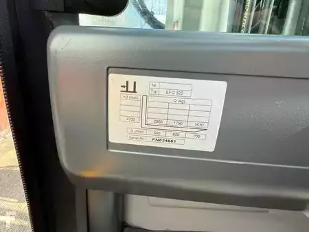 Eléctrica de 4 ruedas 2016  Jungheinrich EFG 320 SP GE 115 470 DZ (10)