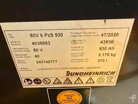 Eléctrico - 4 rodas 2013  Jungheinrich EFG S50 SP G+E 120 497 ZZ (7)
