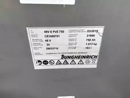 Elektro čtyřkolový VZV 2018  Jungheinrich EFG 320 SP GE 80-440 DZ (9)