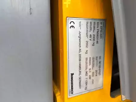 Elektro tříkolové VZV 2018  Jungheinrich EFG 220 SP 120-370 ZT (11)
