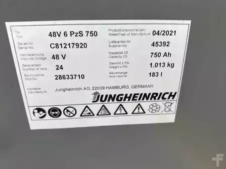 Elektro čtyřkolový VZV 2021  Jungheinrich EFG 320 SP GE 120-470 DZ (11)