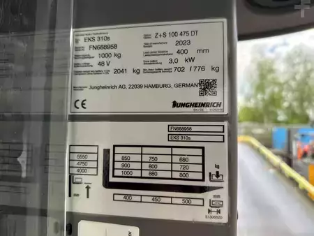 Horizontální vychystávací vozík 2023  Jungheinrich EKS 310s Z+S 100-475 DT (8)