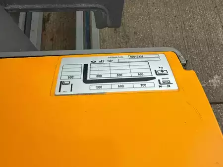 Stapelaars met staplatform 2020  Jungheinrich EMD 118 119-54 60 E (10)