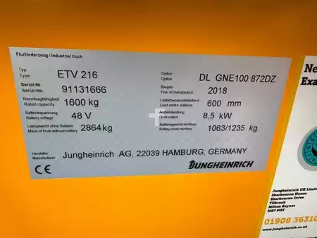 Retraky 2018  Jungheinrich ETV 216 SP DL GNE 100-872 DZ (8)