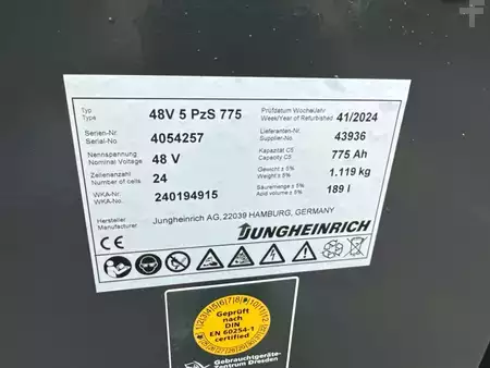 Carretilla retráctil 2021  Jungheinrich ETV 216 MP E GE 100-842 DZ (10)