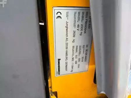 Elektryczne 4-kołowe 2019  Jungheinrich EFG 320 (3)
