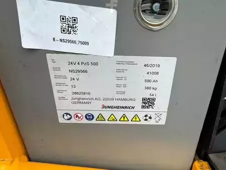 Eléctrico - 3 rodas 2019  Jungheinrich EFG 110k SP GE 100-300 ZZ (12)