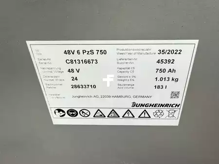 Carrelli elettrici 4 ruote 2022  Jungheinrich EFG 320 SP GE 115-310 ZT - Full cab (14)