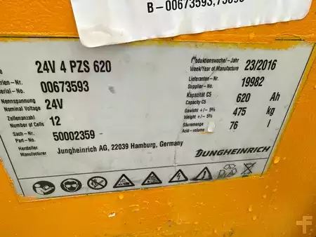 Commissionatori orizzontali 2019  Jungheinrich EKS 110 Z 120-280 ZZ (5)