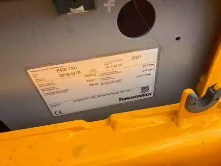 Nízkozdvižný vozík 2021  Jungheinrich ERE 120 (7)