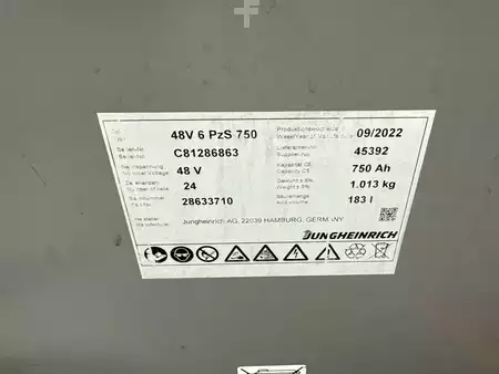 Carrelli elettrici 4 ruote 2022  Jungheinrich EFG 320 GE115-440DZ (11)