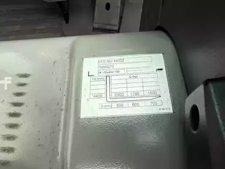 Carrelli elettrici 4 ruote 2022  Jungheinrich EFG 320 GE115-440DZ (13)