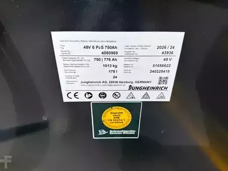 Carrelli elettrici 4 ruote 2020  Jungheinrich EFG 320 SP GE 100-440 DZ - Refurbished (17)