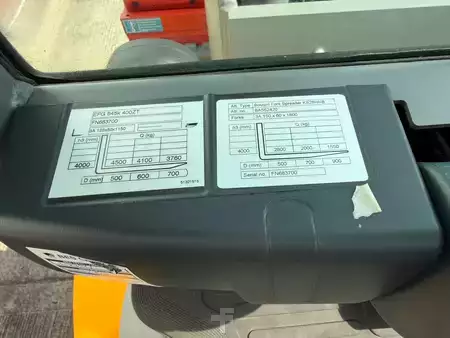 Elektromos 4 kerekű 2022  Jungheinrich EFG 545k SP G+ZVG 180-400 ZT (15)