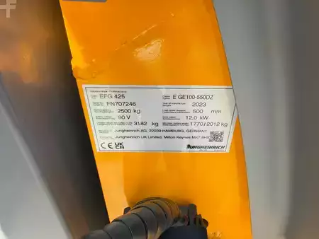 Elektromos 4 kerekű 2023  Jungheinrich EFG 425 SP GE 100-550 DZ - New Forklift (15)