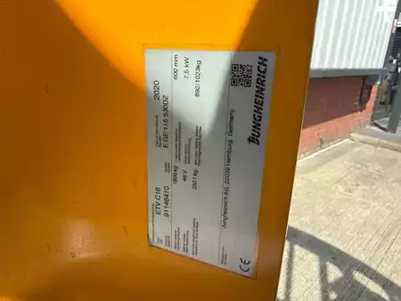 Tolóoszlopos targonca 2020  Jungheinrich ETV C16 SP GE 115-530 DZ (4)