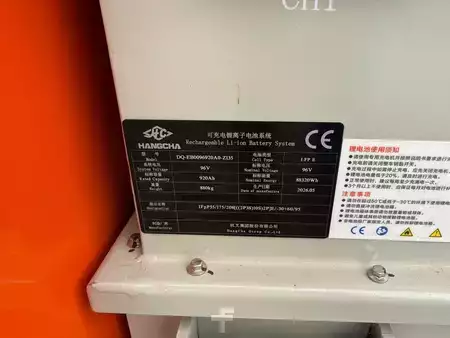 Elektrisk- 4 hjul  HC (Hangcha) XCP100 - Li Ion 920Ah - New Forklift (30)
