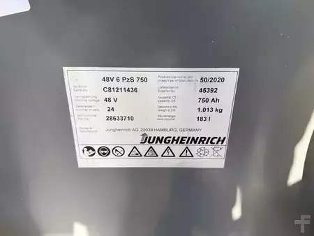 Elektro čtyřkolový VZV 2020  Jungheinrich EFG 320 SP GE 120-350 ZT (11)