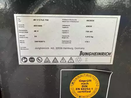 Elektro čtyřkolový VZV 2017  Jungheinrich EFG 320 SP GE 120-550 DZ (14)