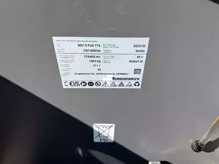 Carrelli elettrici 4 ruote 2023  Jungheinrich EFG 425 SP GE 100-550 DZ - New Forklift (15)