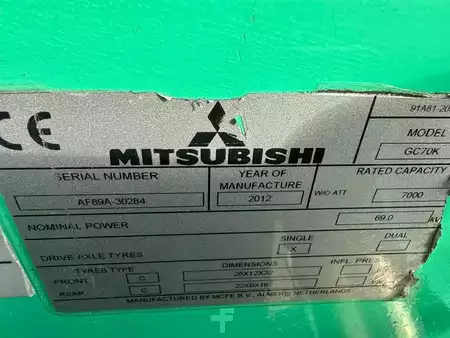Gas truck 2012  Mitsubishi FGC70K (7)