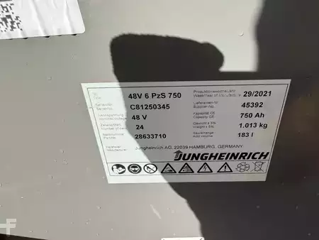 Elektryczne 3-kołowe 2021  Jungheinrich EFG 216 SP GE 110-440 DZ (15)