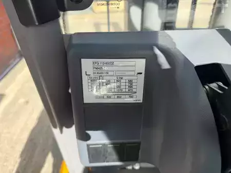 Elektryczne 3-kołowe 2021  Jungheinrich EFG 113 SP GE 115-600 DZ (10)