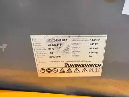 Elektryczne 3-kołowe 2021  Jungheinrich EFG 113 SP GE 115-600 DZ (15)
