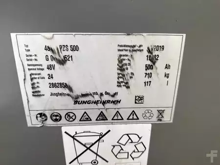 Elektryczne 3-kołowe 2019  Jungheinrich EFG 213 SP GE 100-440 DZ (9)