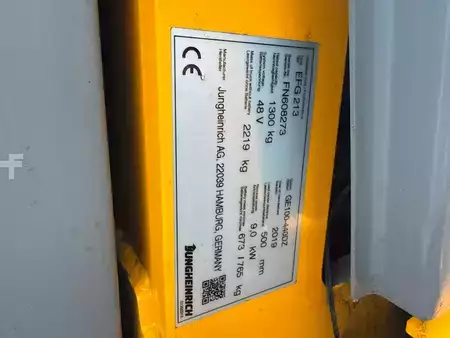 Elektro tříkolové VZV  Jungheinrich EFG 213 SP GE 115-440 DZ (4)