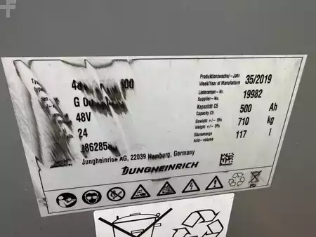 Elektro tříkolové VZV  Jungheinrich EFG 213 SP GE 115-440 DZ (5)
