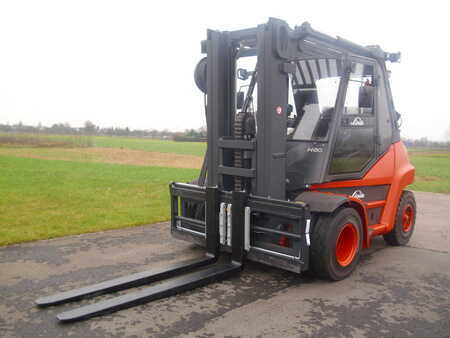 Chariots élévateurs GPL 2014  Linde H80T-02-X396 TRIPLEX-ZVG-KAB-HZG- NUR 7687 STD. (11)