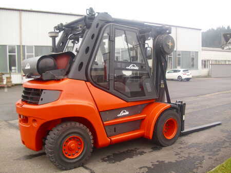 Chariots élévateurs GPL 2014  Linde H80T-02-X396 TRIPLEX-ZVG-KAB-HZG- NUR 7687 STD. (3)