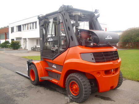 Chariots élévateurs GPL 2014  Linde H80T-02-X396 TRIPLEX-ZVG-KAB-HZG- NUR 7687 STD. (5)