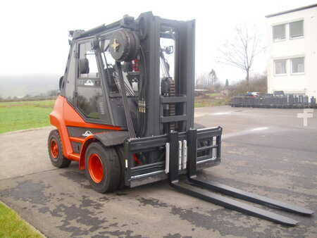 Chariots élévateurs GPL 2014  Linde H80T-02-X396 TRIPLEX-ZVG-KAB-HZG- NUR 7687 STD. (6)