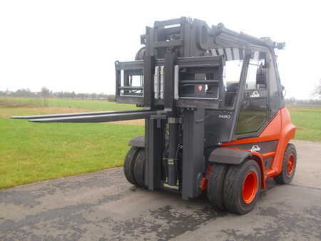 Chariots élévateurs GPL 2014  Linde H80T-02-X396 TRIPLEX-ZVG-KAB-HZG- NUR 7687 STD. (7)